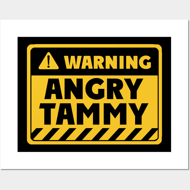 Angry Tammy Wall Art by EriEri